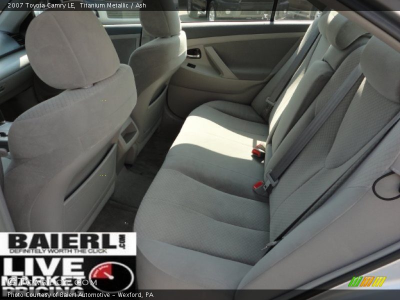 Titanium Metallic / Ash 2007 Toyota Camry LE