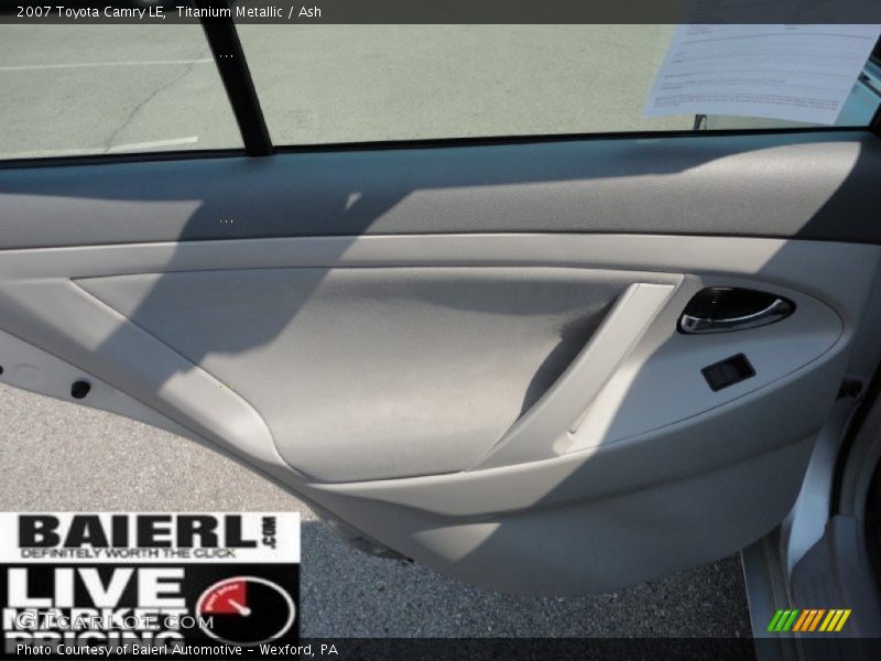Titanium Metallic / Ash 2007 Toyota Camry LE