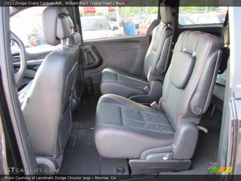  2011 Grand Caravan R/T Black Interior