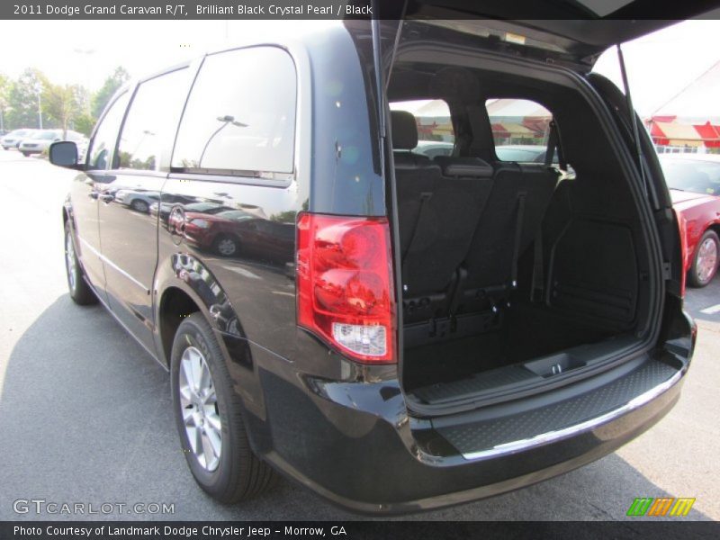 Brilliant Black Crystal Pearl / Black 2011 Dodge Grand Caravan R/T