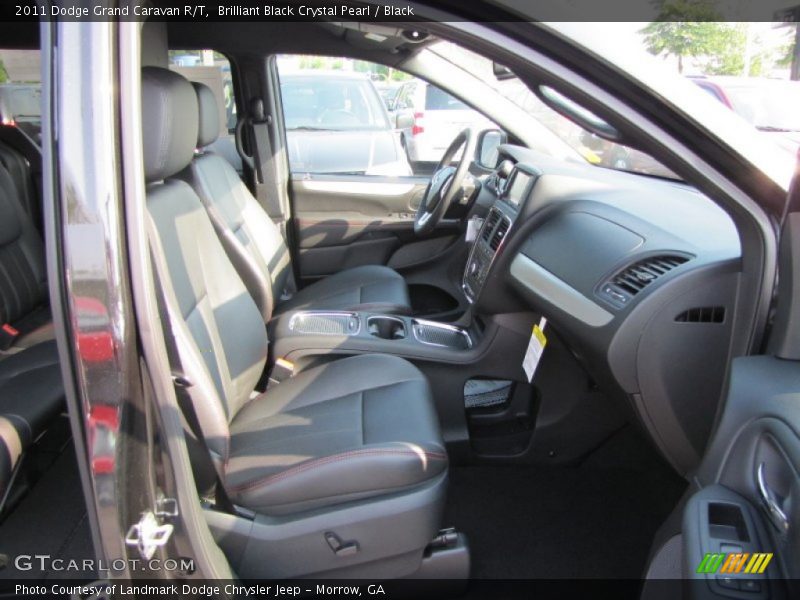  2011 Grand Caravan R/T Black Interior