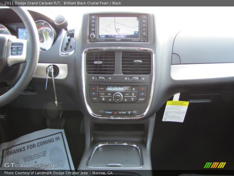 Controls of 2011 Grand Caravan R/T