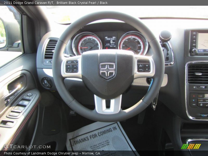 2011 Grand Caravan R/T Steering Wheel