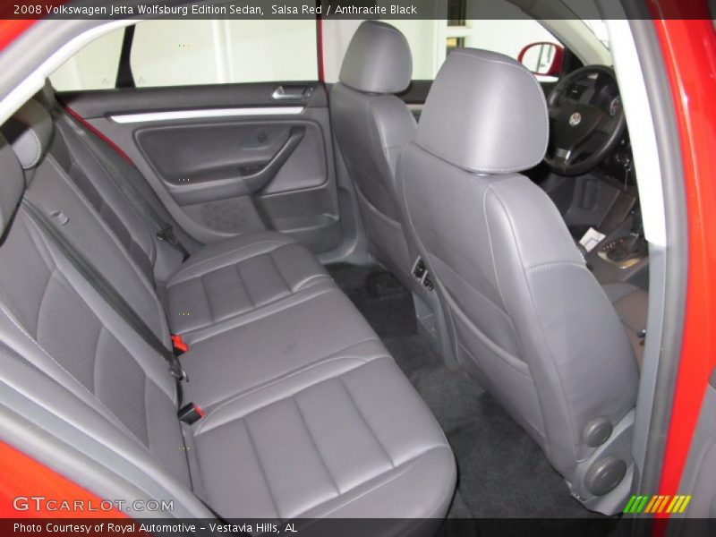 Salsa Red / Anthracite Black 2008 Volkswagen Jetta Wolfsburg Edition Sedan