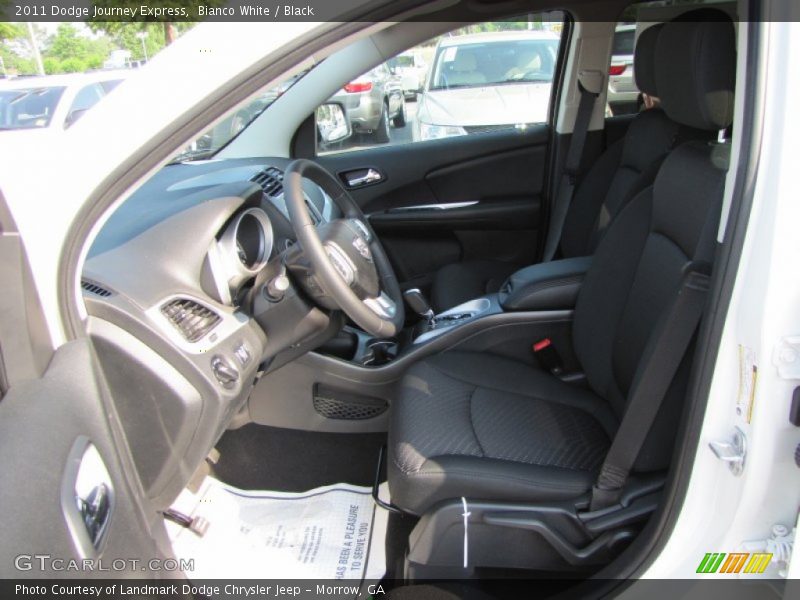 Bianco White / Black 2011 Dodge Journey Express