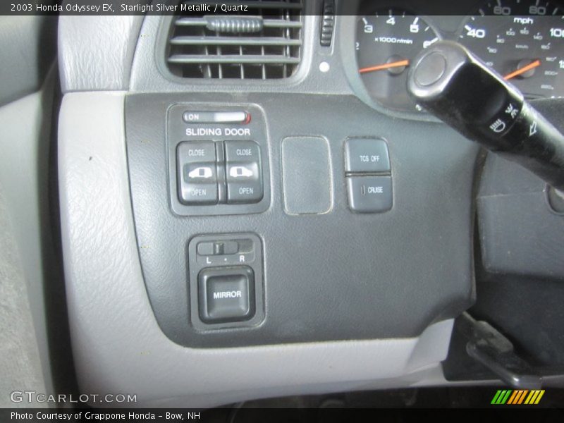 Controls of 2003 Odyssey EX