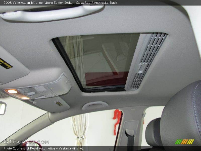 Salsa Red / Anthracite Black 2008 Volkswagen Jetta Wolfsburg Edition Sedan