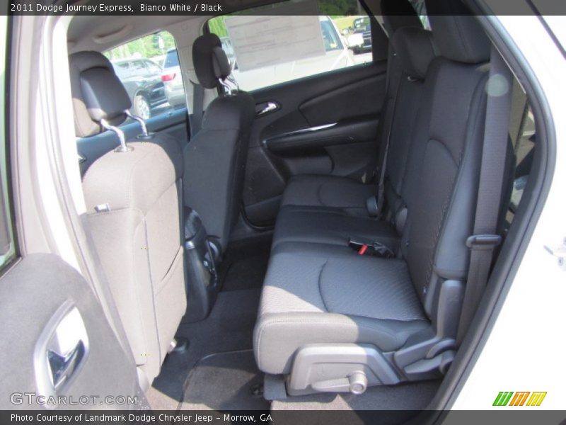 Bianco White / Black 2011 Dodge Journey Express