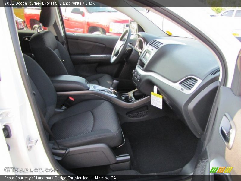 Bianco White / Black 2011 Dodge Journey Express
