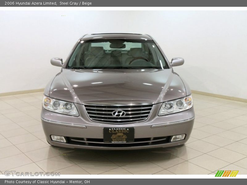 Steel Gray / Beige 2006 Hyundai Azera Limited