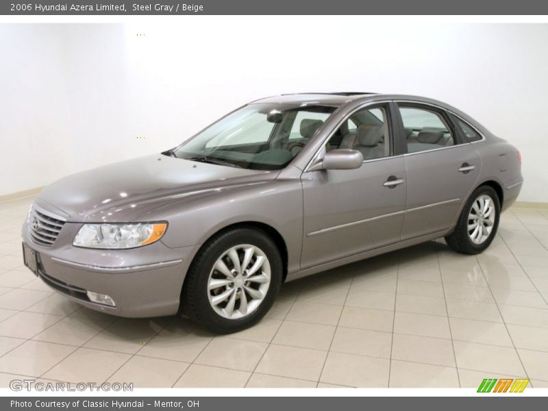 Steel Gray / Beige 2006 Hyundai Azera Limited