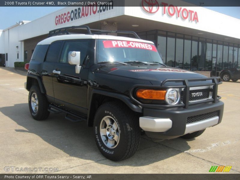 Black Diamond / Dark Charcoal 2008 Toyota FJ Cruiser 4WD