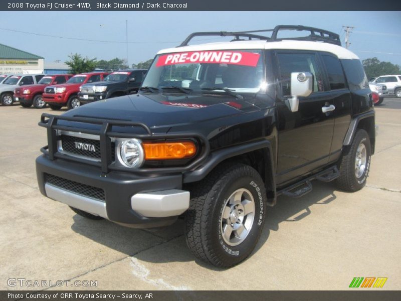 Black Diamond / Dark Charcoal 2008 Toyota FJ Cruiser 4WD