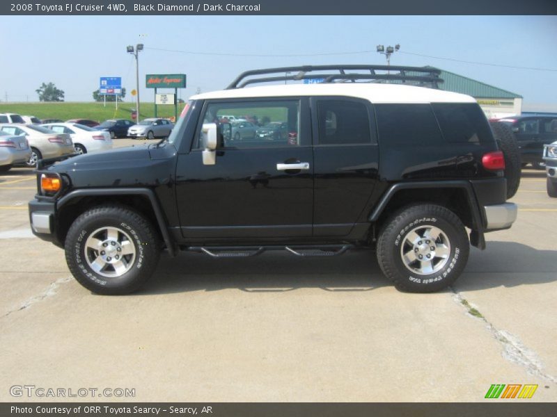 Black Diamond / Dark Charcoal 2008 Toyota FJ Cruiser 4WD