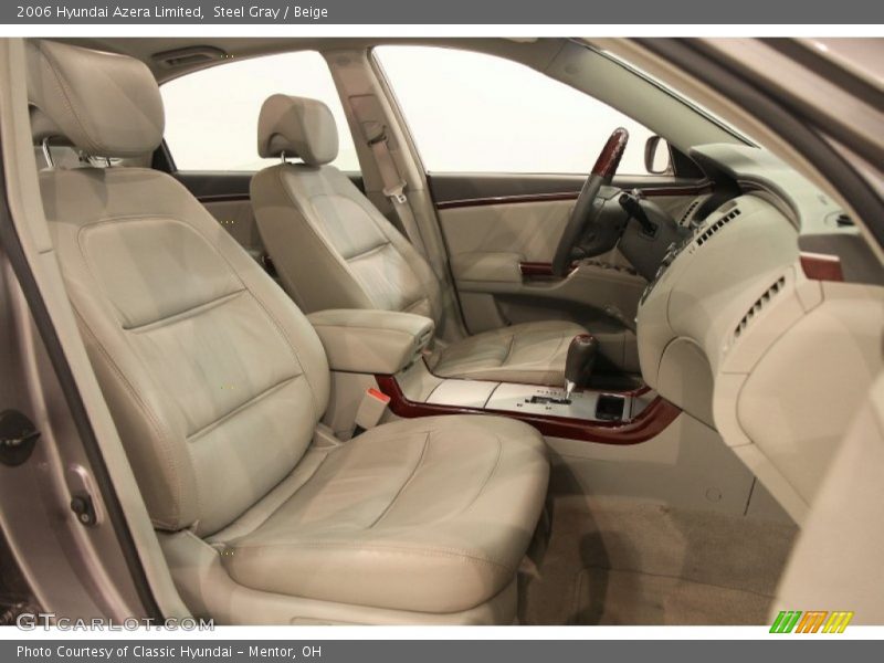 Steel Gray / Beige 2006 Hyundai Azera Limited