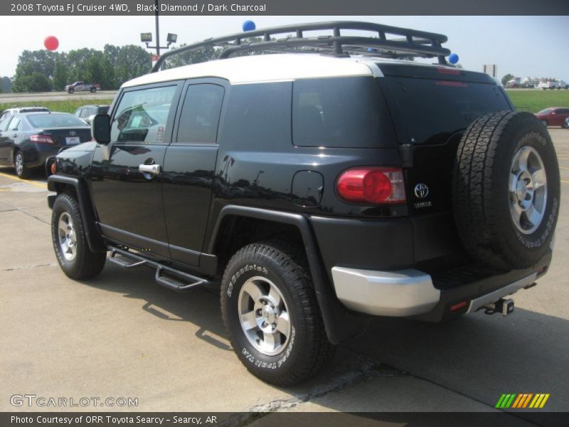 Black Diamond / Dark Charcoal 2008 Toyota FJ Cruiser 4WD