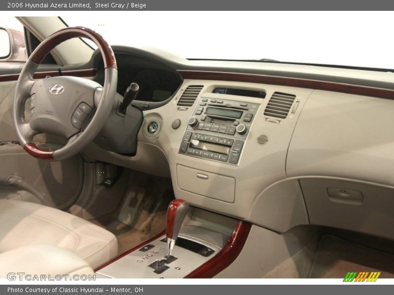 Steel Gray / Beige 2006 Hyundai Azera Limited