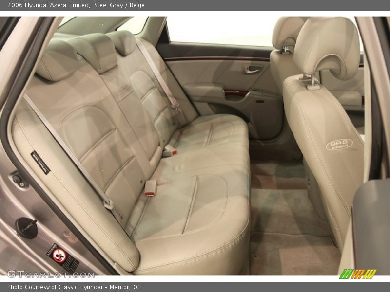 Steel Gray / Beige 2006 Hyundai Azera Limited