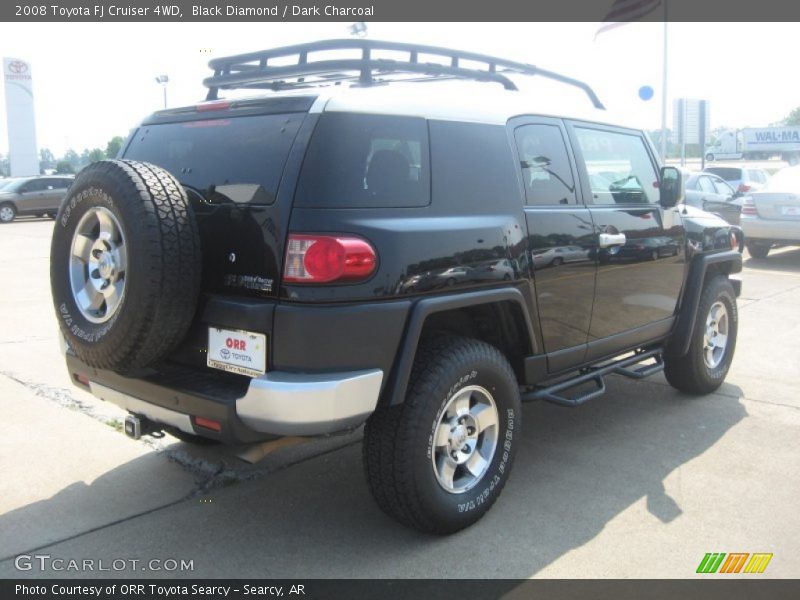Black Diamond / Dark Charcoal 2008 Toyota FJ Cruiser 4WD
