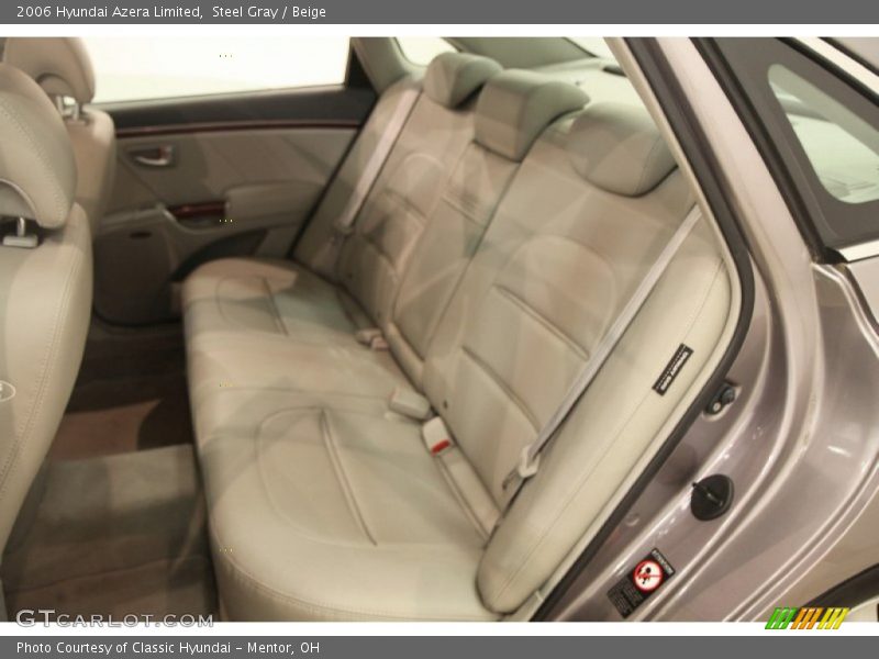 Steel Gray / Beige 2006 Hyundai Azera Limited