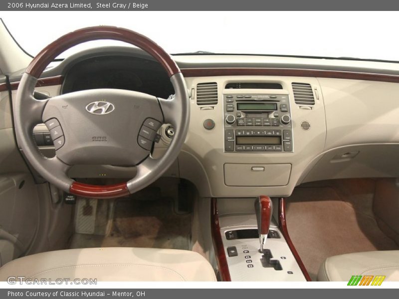 Steel Gray / Beige 2006 Hyundai Azera Limited