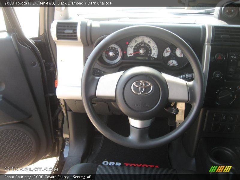 Black Diamond / Dark Charcoal 2008 Toyota FJ Cruiser 4WD
