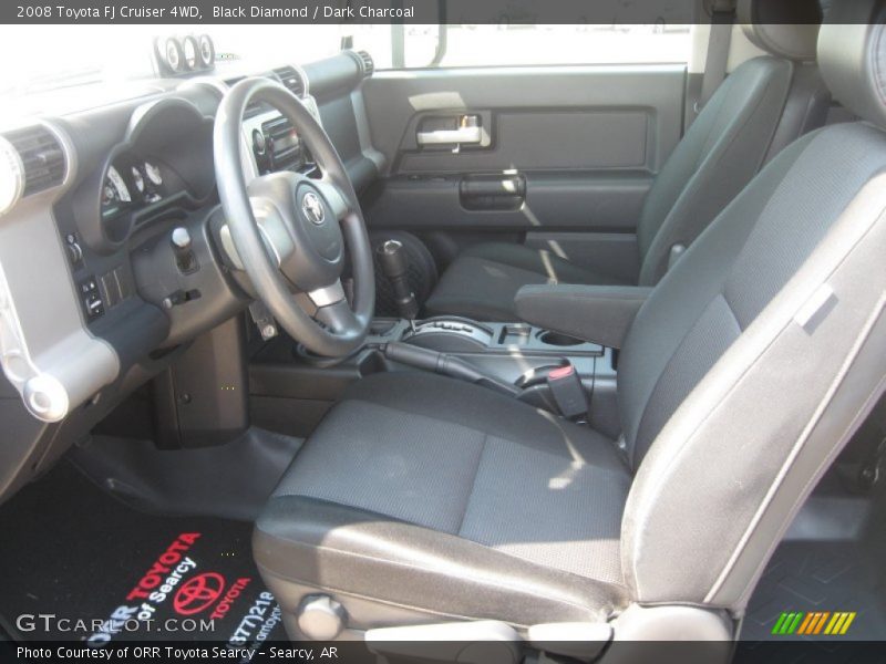 Black Diamond / Dark Charcoal 2008 Toyota FJ Cruiser 4WD