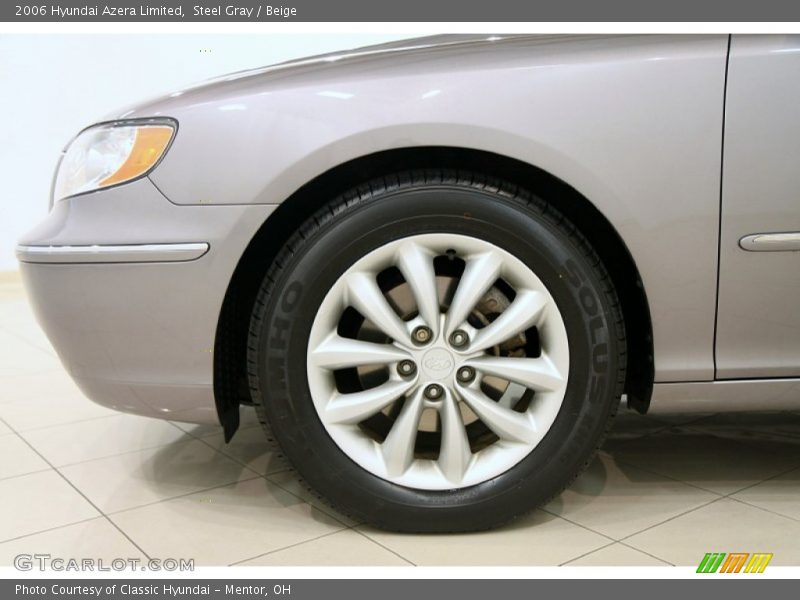 Steel Gray / Beige 2006 Hyundai Azera Limited