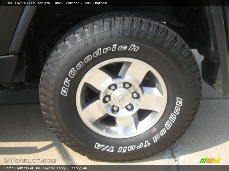 Black Diamond / Dark Charcoal 2008 Toyota FJ Cruiser 4WD
