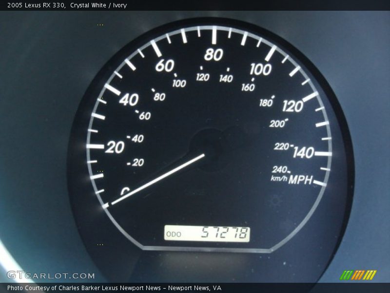 Crystal White / Ivory 2005 Lexus RX 330