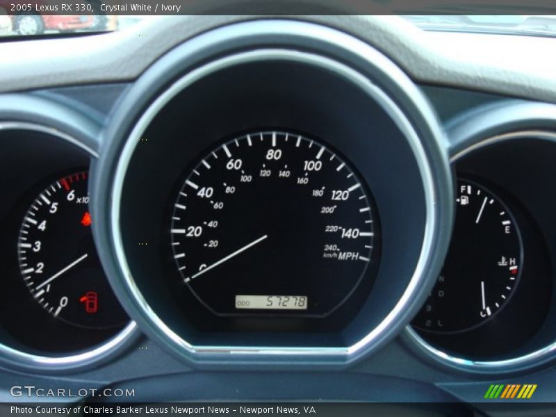 Crystal White / Ivory 2005 Lexus RX 330