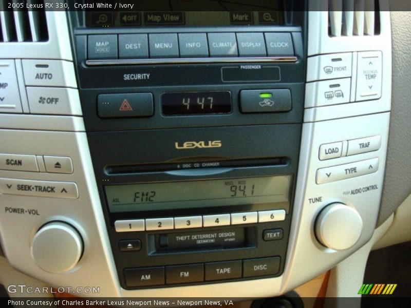 Crystal White / Ivory 2005 Lexus RX 330
