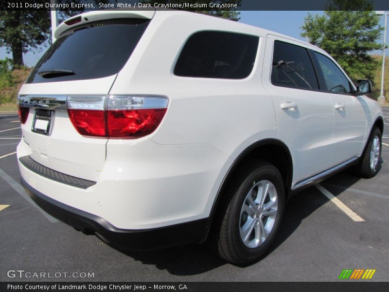 Stone White / Dark Graystone/Medium Graystone 2011 Dodge Durango Express
