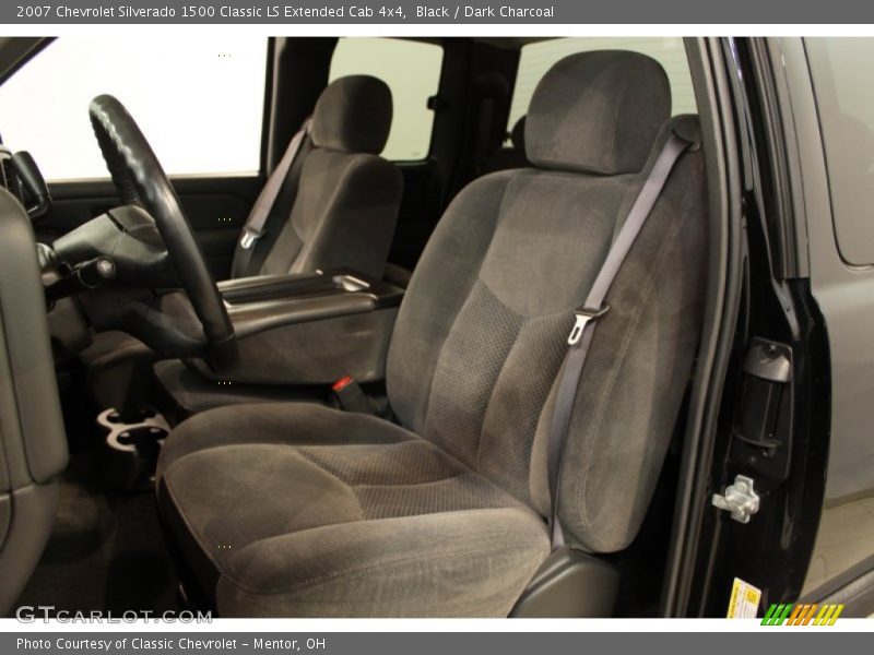  2007 Silverado 1500 Classic LS Extended Cab 4x4 Dark Charcoal Interior