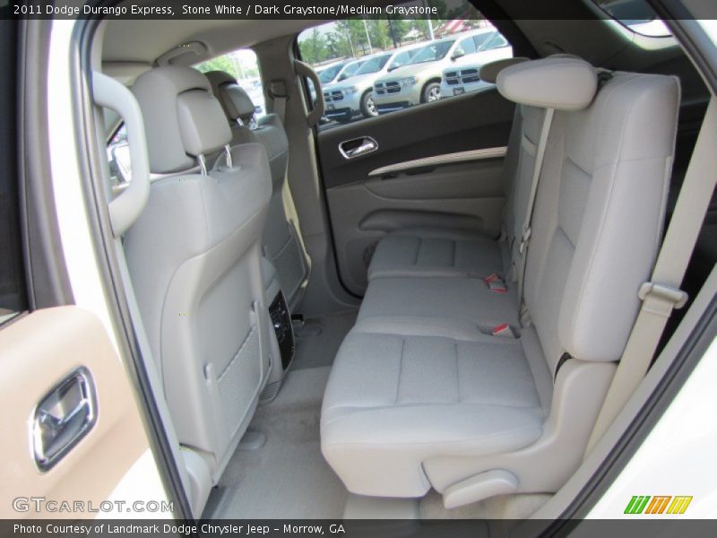 Stone White / Dark Graystone/Medium Graystone 2011 Dodge Durango Express