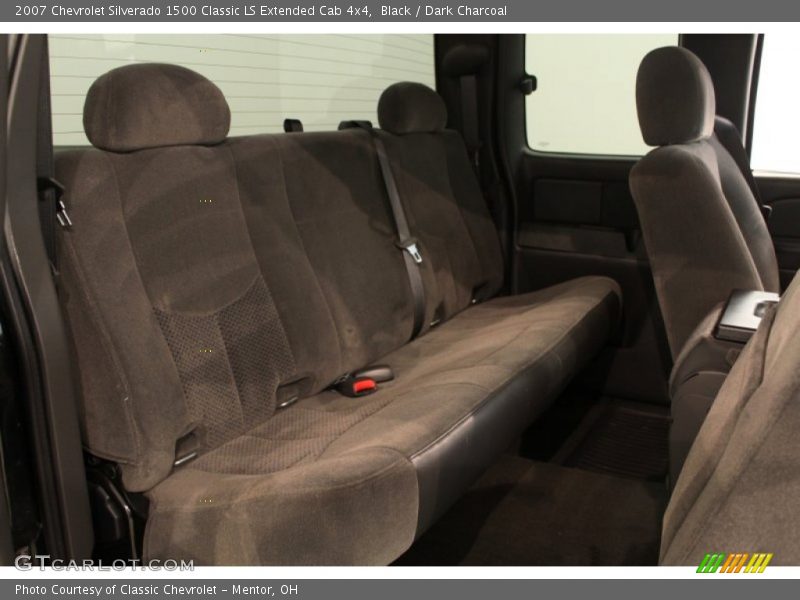 Black / Dark Charcoal 2007 Chevrolet Silverado 1500 Classic LS Extended Cab 4x4