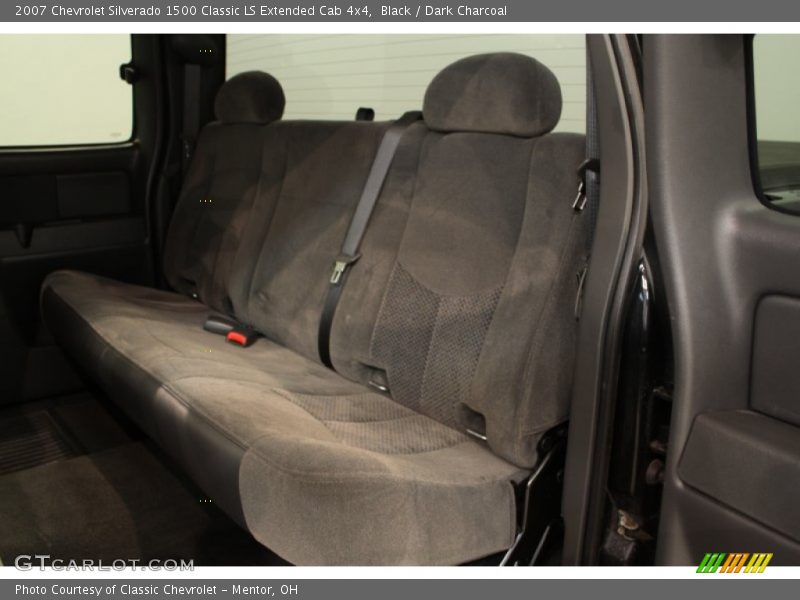 Black / Dark Charcoal 2007 Chevrolet Silverado 1500 Classic LS Extended Cab 4x4