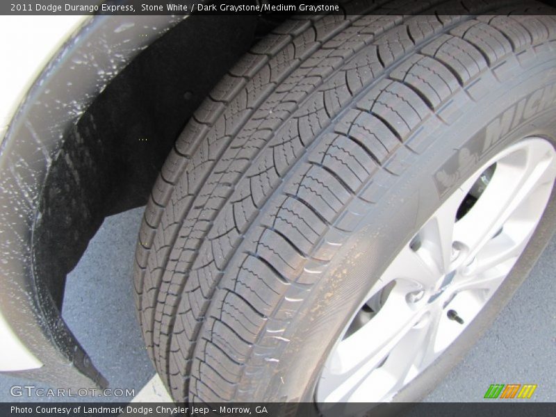 Stone White / Dark Graystone/Medium Graystone 2011 Dodge Durango Express