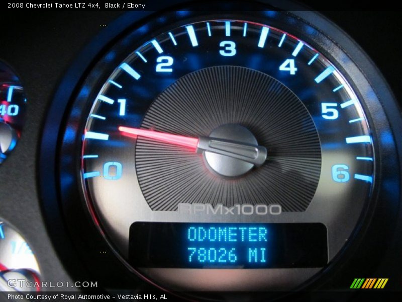 Black / Ebony 2008 Chevrolet Tahoe LTZ 4x4