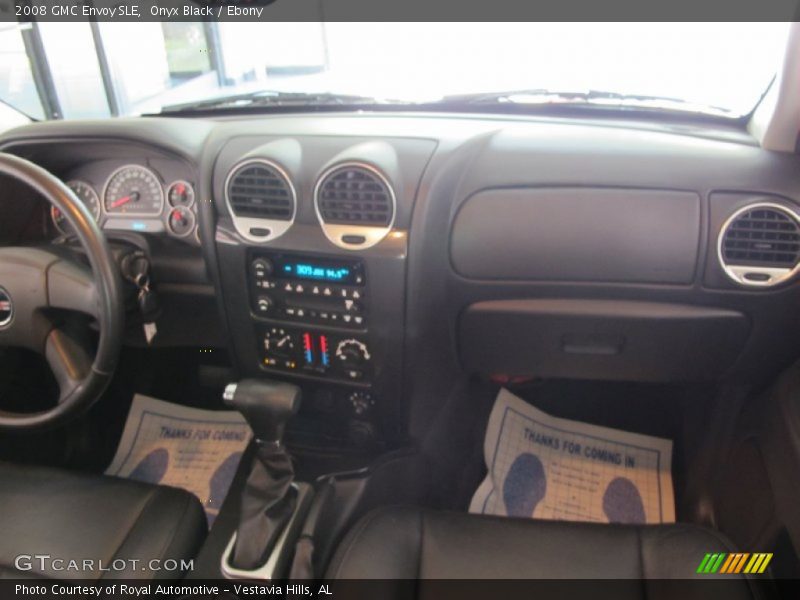 Onyx Black / Ebony 2008 GMC Envoy SLE