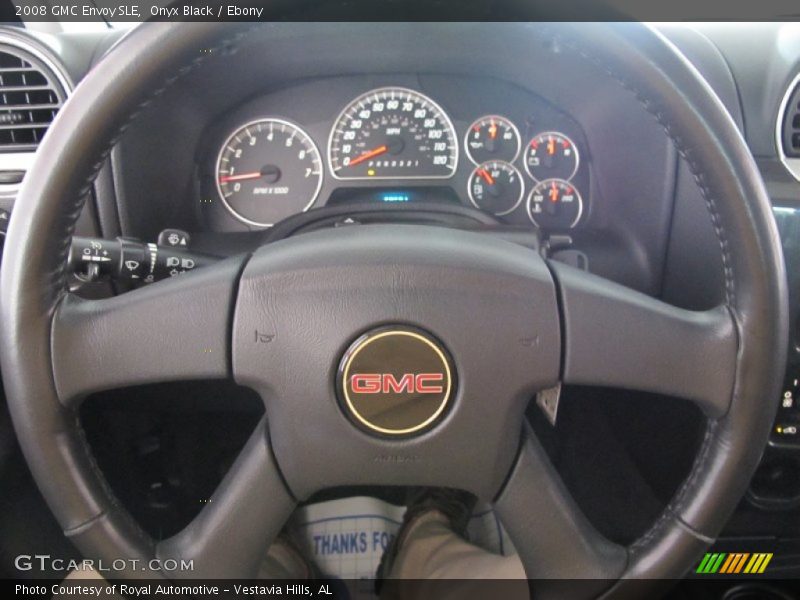 Onyx Black / Ebony 2008 GMC Envoy SLE