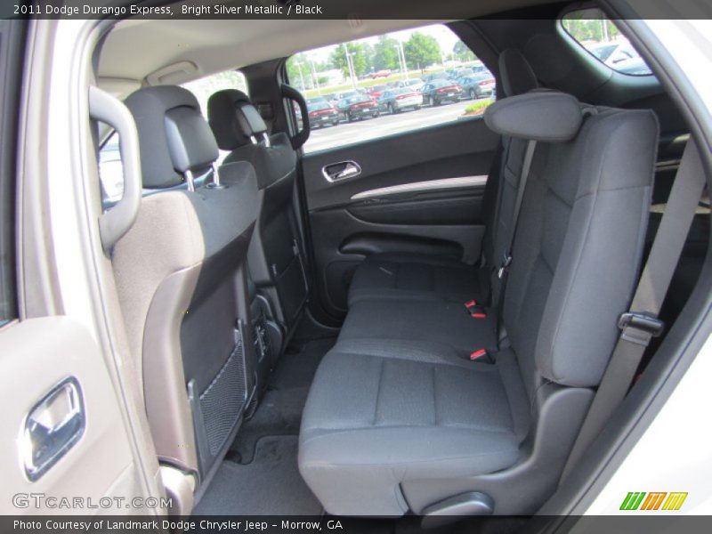Bright Silver Metallic / Black 2011 Dodge Durango Express