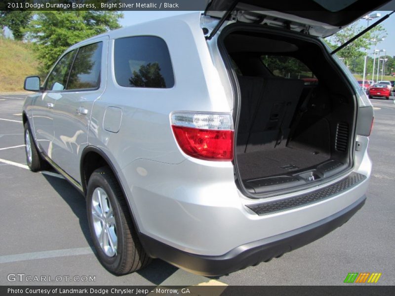Bright Silver Metallic / Black 2011 Dodge Durango Express