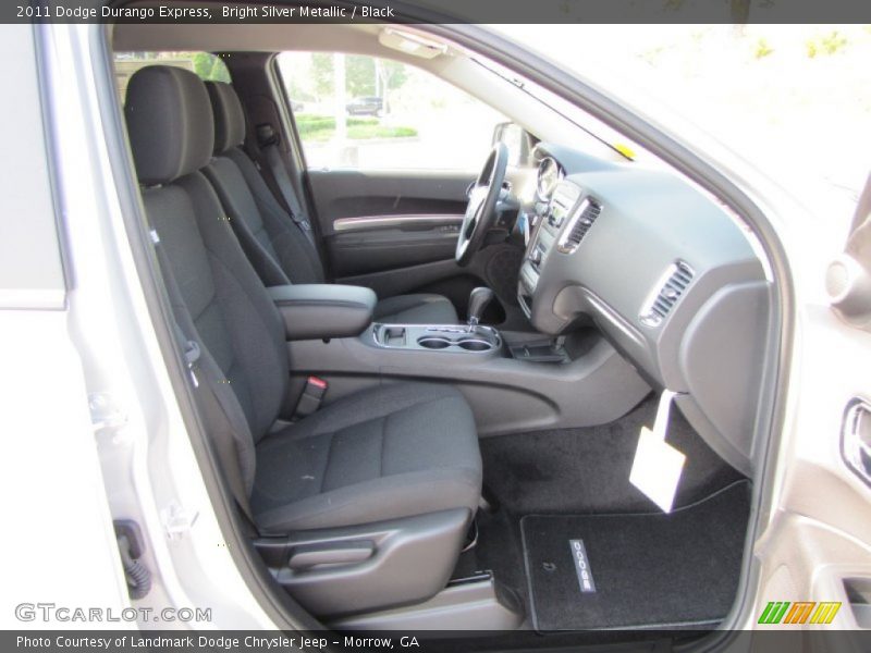 Bright Silver Metallic / Black 2011 Dodge Durango Express