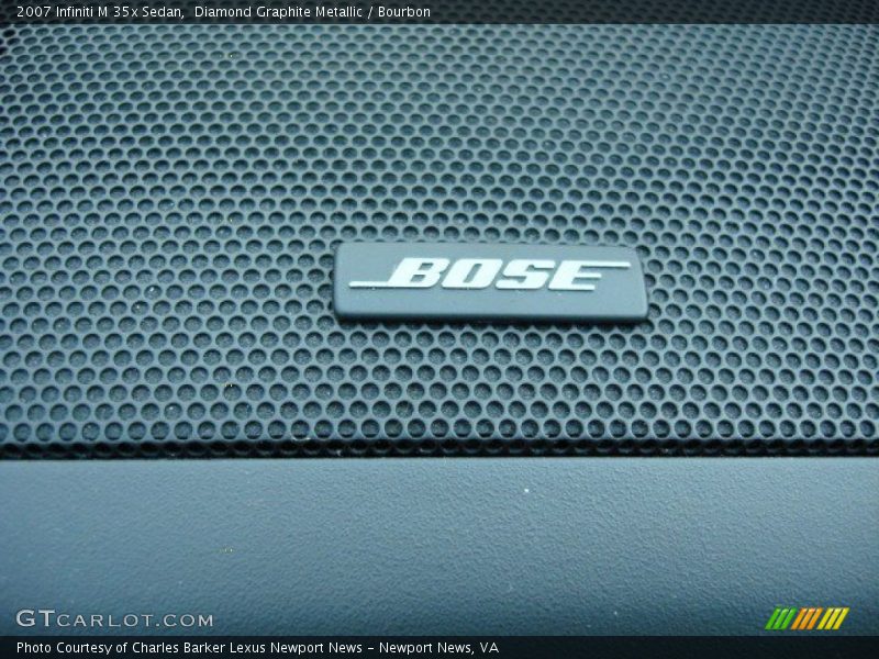 Diamond Graphite Metallic / Bourbon 2007 Infiniti M 35x Sedan