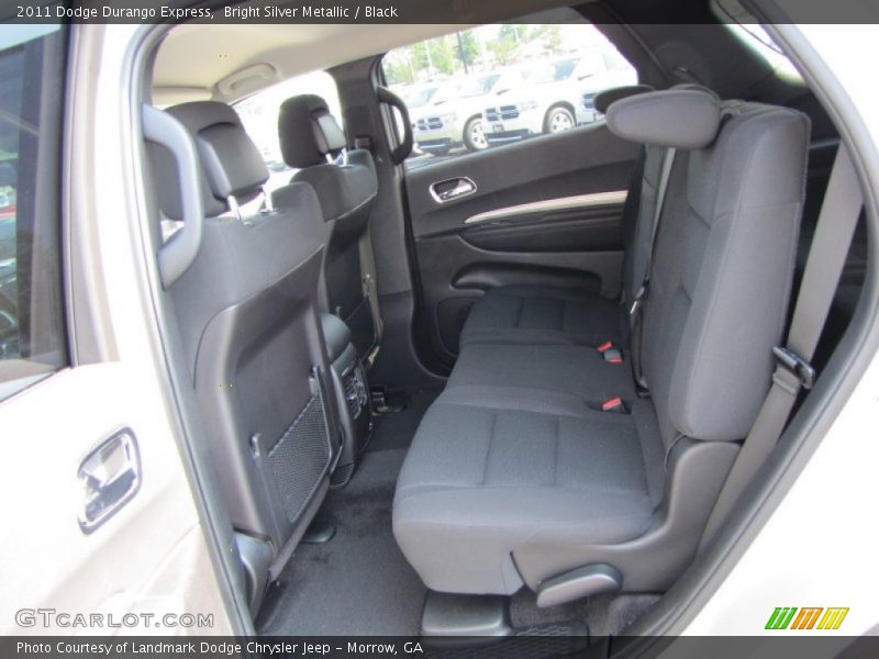 Bright Silver Metallic / Black 2011 Dodge Durango Express