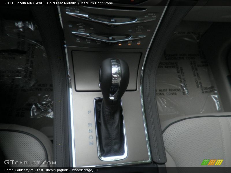 Gold Leaf Metallic / Medium Light Stone 2011 Lincoln MKX AWD