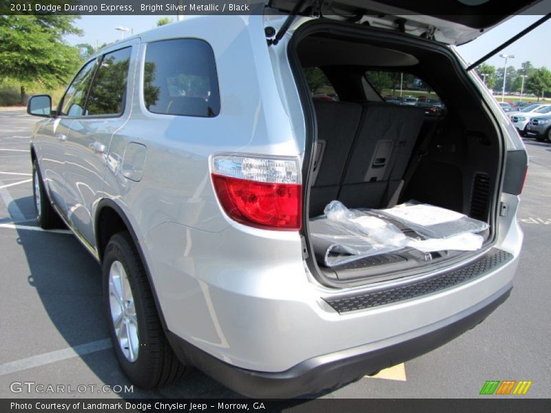 Bright Silver Metallic / Black 2011 Dodge Durango Express