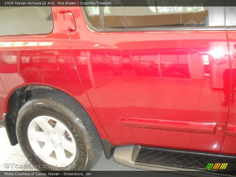 Red Brawn / Graphite/Titanium 2006 Nissan Armada LE 4x4