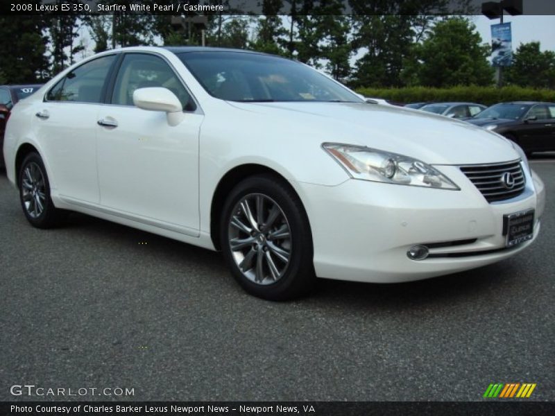 Starfire White Pearl / Cashmere 2008 Lexus ES 350